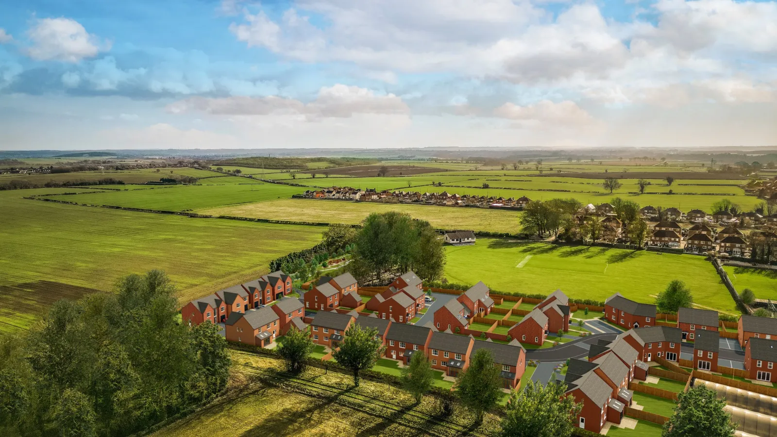 New homes at Glapwell Gardens, Glapwell